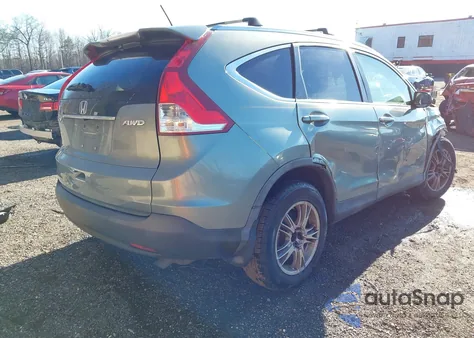 2012 Honda Cr-V Ex-L z USA, uszkodzony, nr VIN JHLRM4H75CC013885